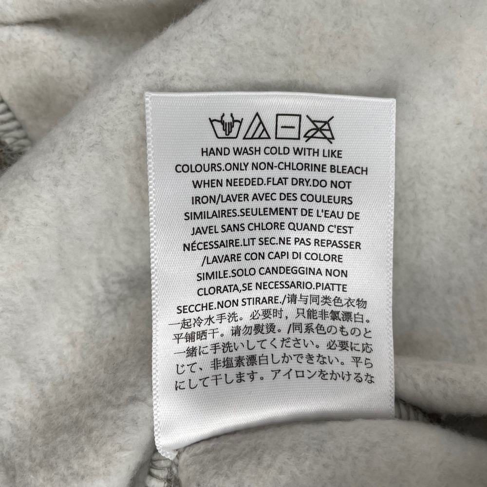Fear of God Essentials Hoodie Mens XL Grey Contrast Hood Gorpcore Luxury NWT - Picture 16 of 16